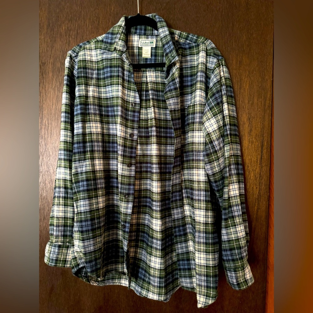 Ll bean super soft men’s flannel